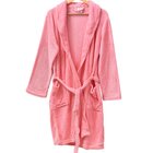 Roupão Plush Microfibra Com Bolso Manga Longa 180g/m²