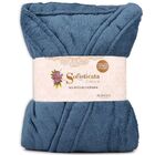 Roupão Plush Microfibra Kimono Unissex Feminino E Masculino A