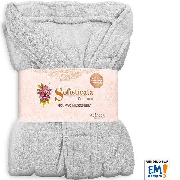 Roupão Plush Microfibra Kimono Unissex Feminino E Masculino A