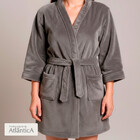 Roupão Plush Microfibra Kimono Unissex Feminino E Masculino A