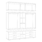 Roupeiro 11 Portas Barreno Atacama