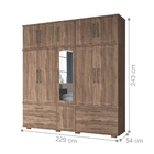 Roupeiro 11 Portas Barreno Atacama