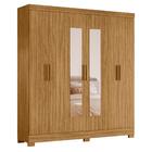 Roupeiro 2 Gavetas Com Espelho Seul Freijó