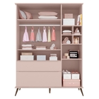 Roupeiro 2 Gavetas Infantil Luan Rosê