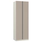 Roupeiro 2 Portas 236x80,4x56cm Madeira Connect Prime Luciane