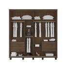 Roupeiro 2 Portas Ancona Freijó Off White Com Espelho