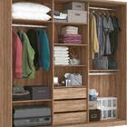 Roupeiro 3 Portas 3 Gavetas Adelaide Atacama Grafite