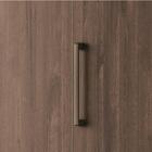 Roupeiro 3 Portas 9 Gavetas Com Espelhos Greece Ébano