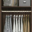 Roupeiro 3 Portas 9 Gavetas Com Espelhos Greece Ébano