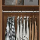 Roupeiro 3 Portas 9 Gavetas Com Espelhos Greece Jatobá Grafite