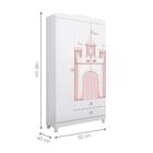 Roupeiro 3 Portas Basileia Branco