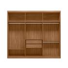 Roupeiro 3 Portas Casal Liverpool Flex Amêndola Off White