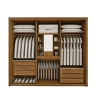 Roupeiro 3 Portas Correr Pacioli Star Móveis Bettio Topázio