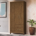 Roupeiro 3 Portas Smith Castanho Wood