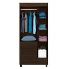 Roupeiro 3 Portas Smith Ébano