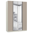 Roupeiro 4 Portas 236x159,2x56cm Madeira Connect Prime Luciane