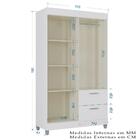 Roupeiro 4 Portas 916 Poqq