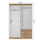 Roupeiro 4 Portas Jennifer Atacama