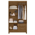 Roupeiro 4 Portas Joseph Castanho Wood