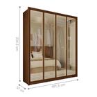 Roupeiro 4 Portas Sousa Havana