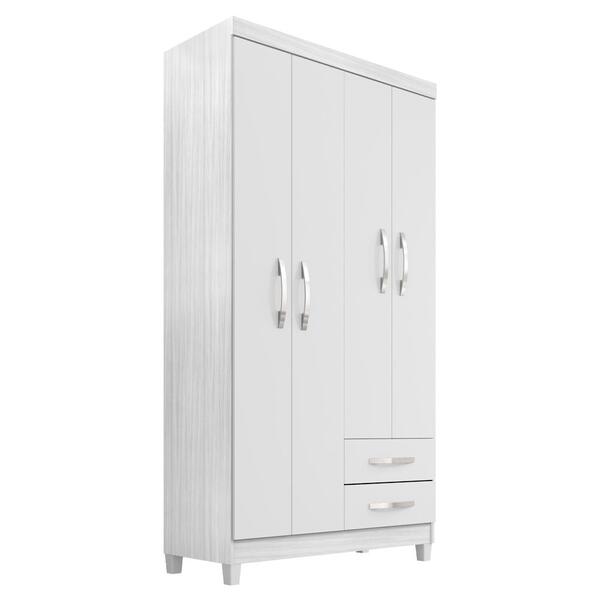 Roupeiro 4p 2g Moden 3565 100 Cm Incp