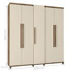 Roupeiro 5 Portas Com Sapateira Vanda Freijó Off White