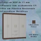 Roupeiro 6 Portas 2 Gavetas 963 Poqq