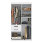 Roupeiro 6 Portas 2 Gavetas Baltimore Branco