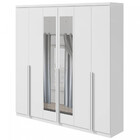 Roupeiro 6 Portas 6 Gavetas Alonzo Com Espelho Lopas