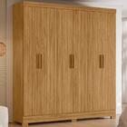 Roupeiro 6 Portas  Delhi Freijó