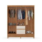 Roupeiro 6 Portas Amendola Touch Off White Klint Shop Jm