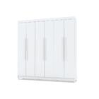 Roupeiro 6 Portas Bentley Branco