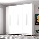 Roupeiro 6 Portas Bentley Branco