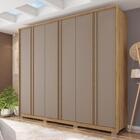 Roupeiro 6 Portas Cacém Buriti Fendi