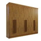 Roupeiro 6 Portas Da Vinci Plus D Doro Móveis  Carvalho