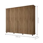 Roupeiro 6 Portas Potenza Cinamomo