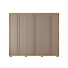 Roupeiro 6 Portas Serpa Buriti Fendi