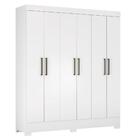 Roupeiro 6 Portas Vicente Branco