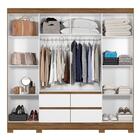 Roupeiro 8 Portas Gad Naturale Branco