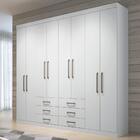 Roupeiro 8 Portas Jade Branco