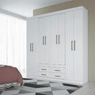 Roupeiro 8 Portas Stella Branco