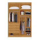 Roupeiro  4 Gavetas E 4 Portas Itajaí Naturalle Off  White