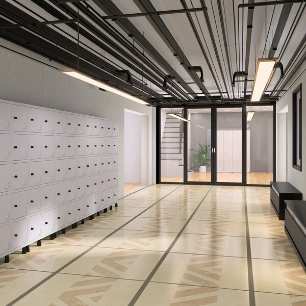 Roupeiro Aço Light 2v 10 Portas Gr302/10 Cinza