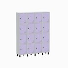 Roupeiro Aço Light 4v 16 Portas Gr304/16 Cinza/lilás