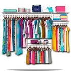 Roupeiro Aramado Quarto Pequeno Closet Feminino Solteiro 2,50