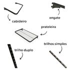 Roupeiro Aramado Quarto Pequeno Closet Feminino Solteiro 3,70