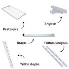 Roupeiro Armário Aramado Suspenso Alta Durabilidade Praia 1,9