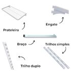 Roupeiro Armário Aramado Suspenso Alta Durabilidade Praia 2,2