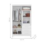 Roupeiro Awaroa Branco/titanium/azul Mate/rosa Mate Multicores