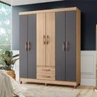 Roupeiro Bernado Nature Titanium